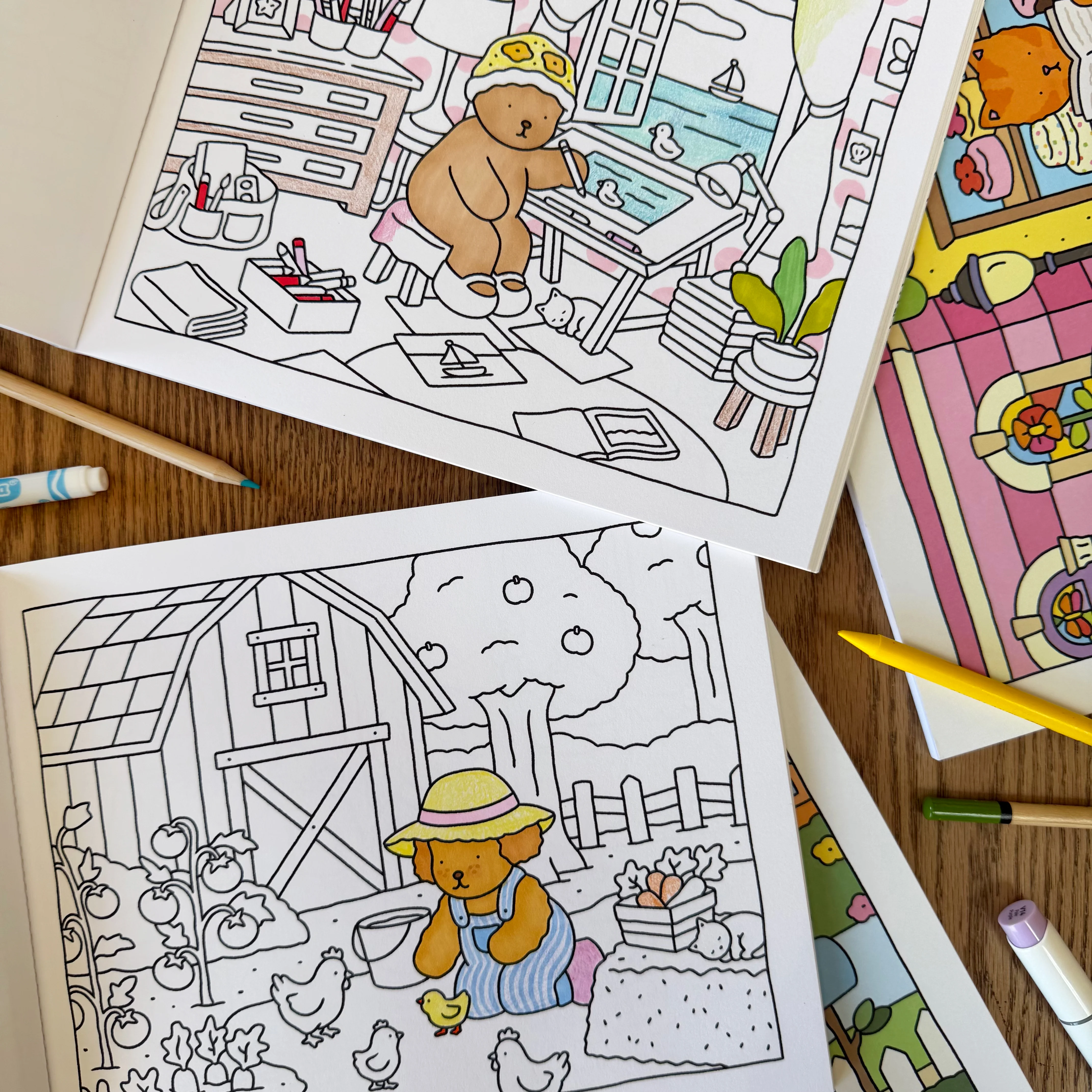 On The Job Coloring Book