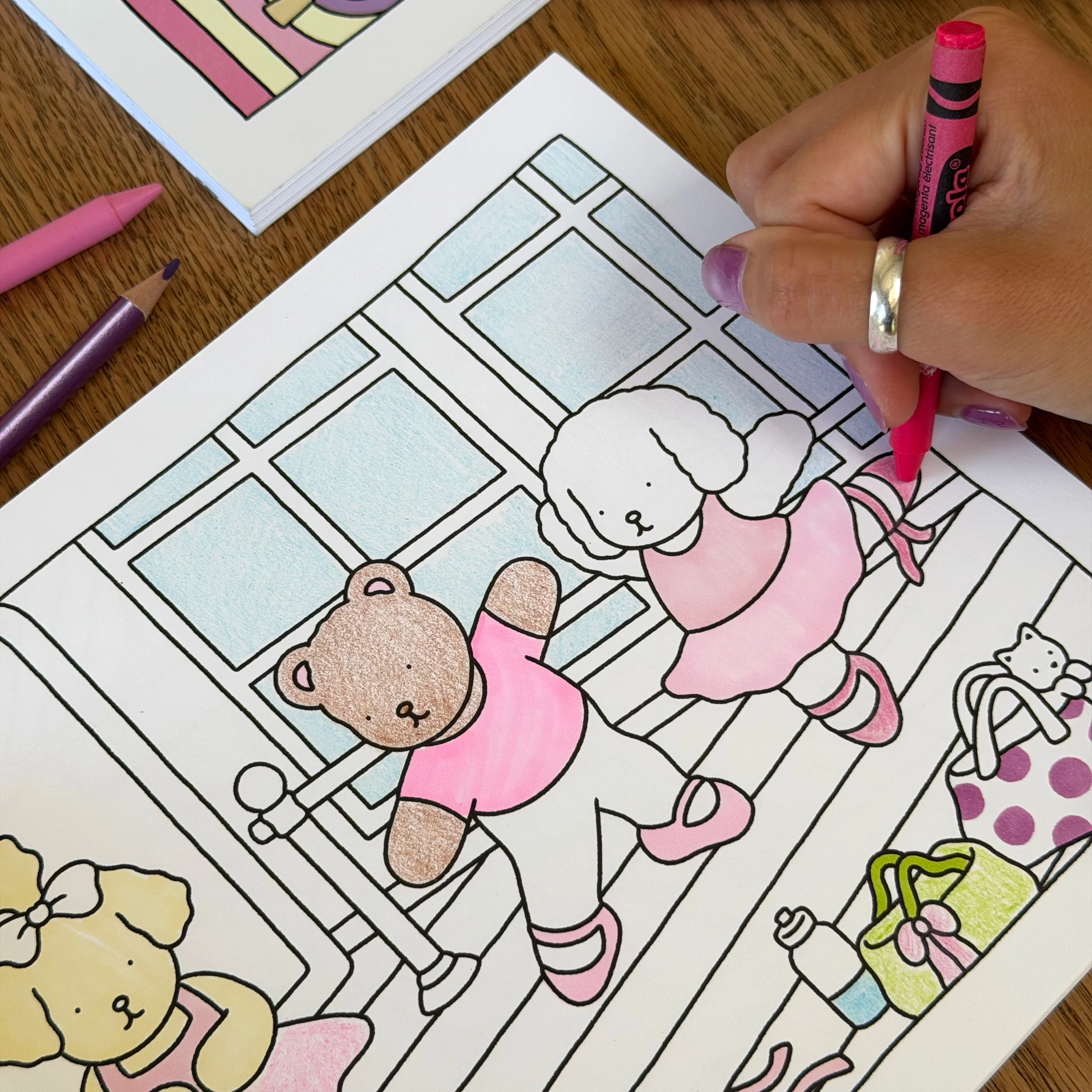 On The Job Coloring Book