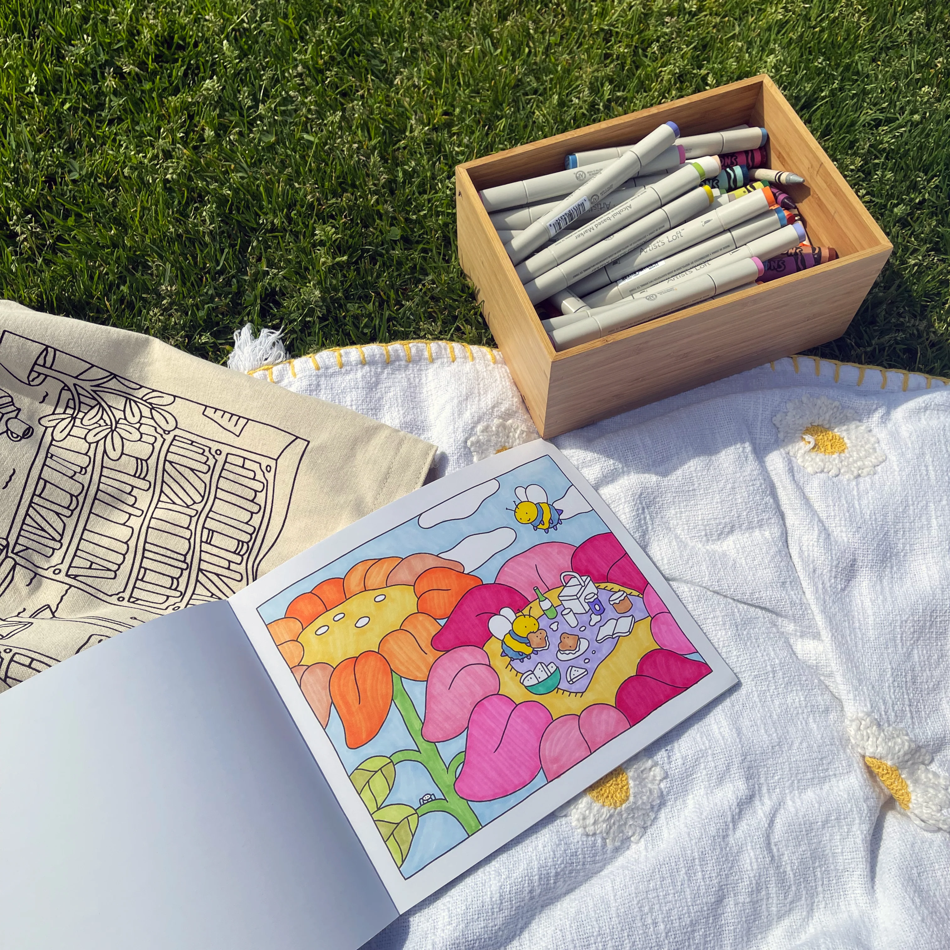 Spring-Summer Coloring Book - Bobbie Goods