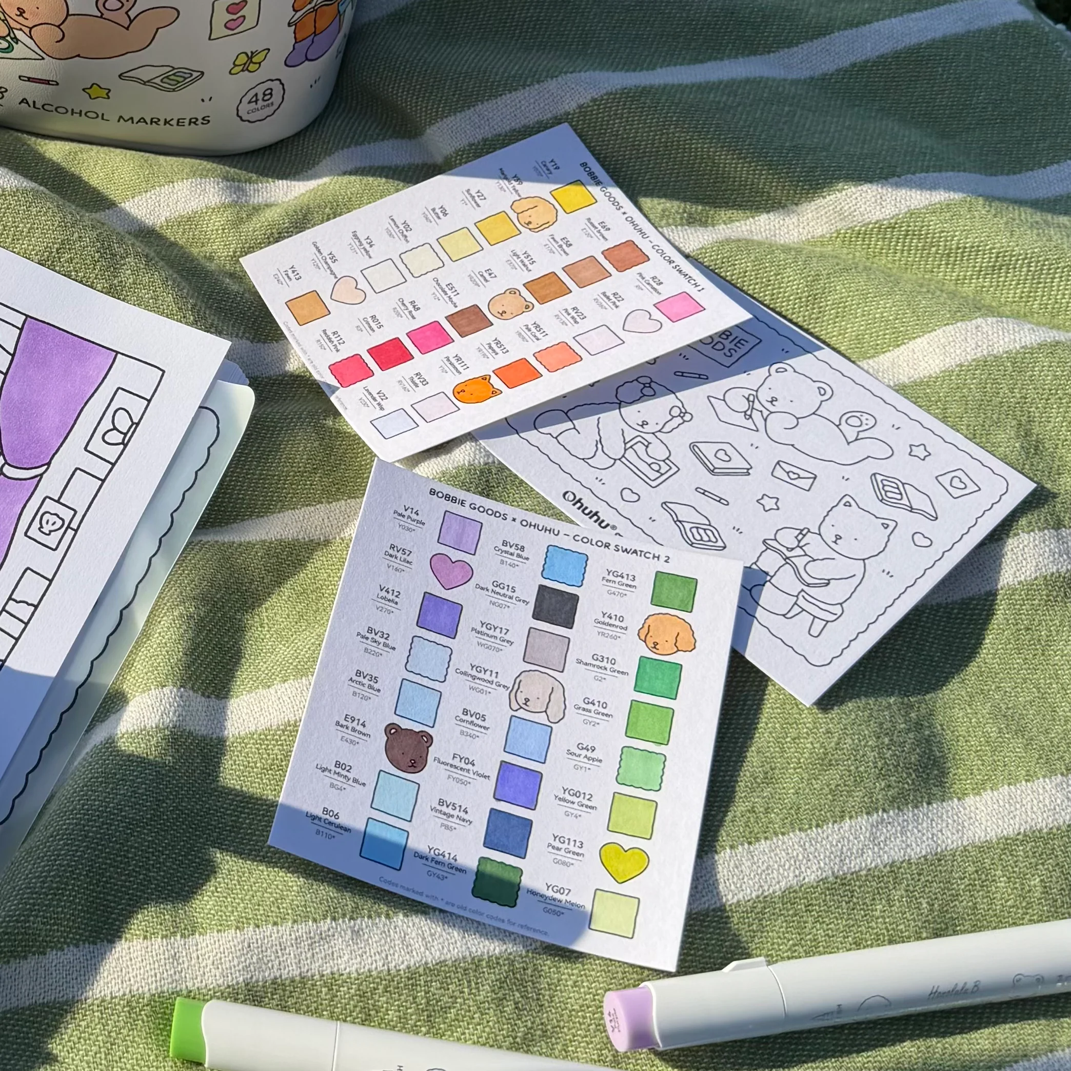 Bobbie Goods x Ohuhu Marker Set