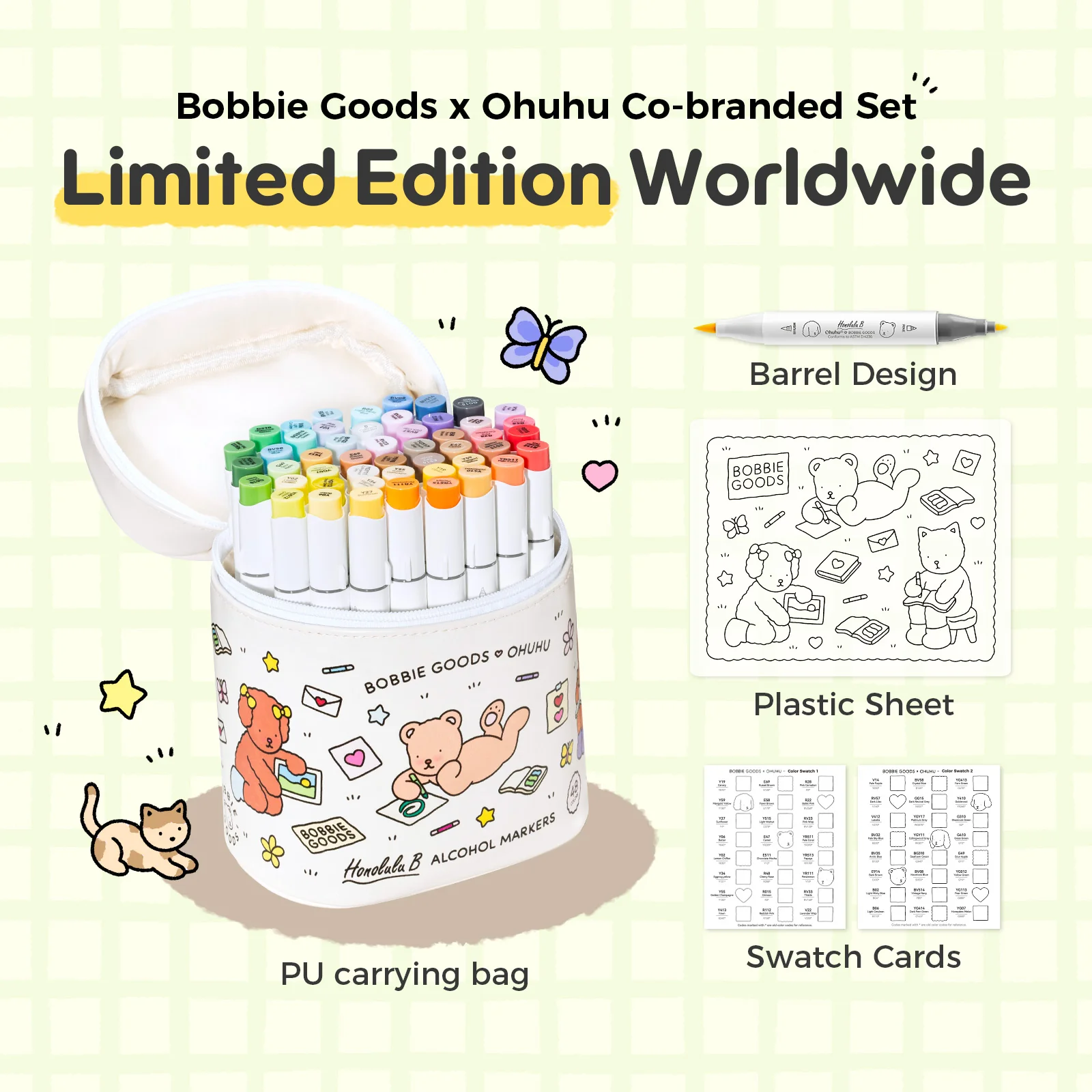 Bobbie Goods x Ohuhu Marker Set