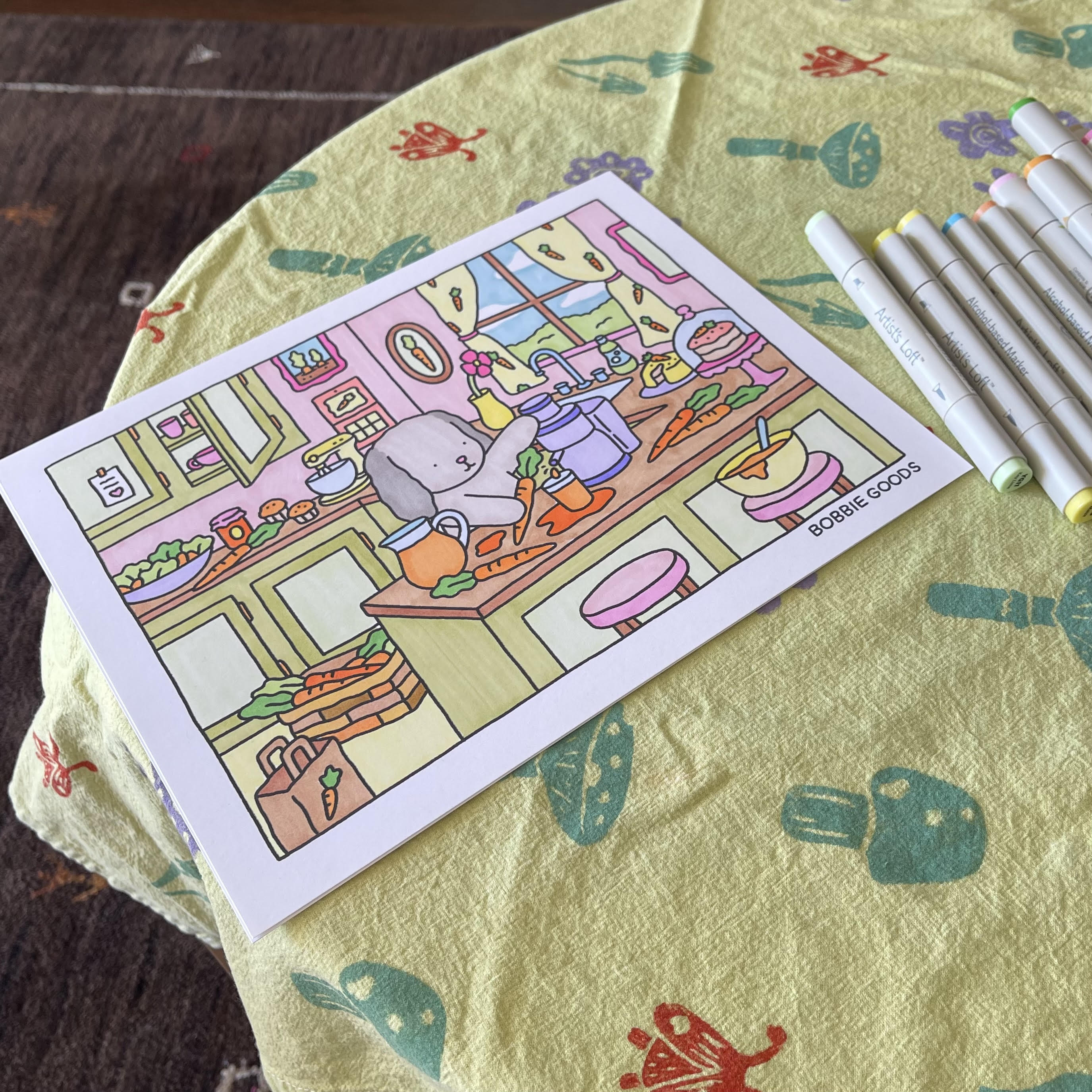 Digital Download • April Coloring Pages